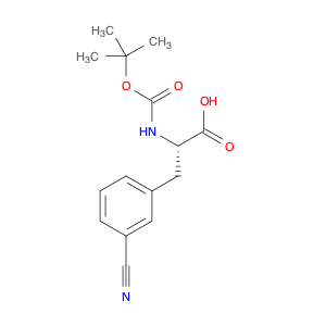 131980-30-8 L-Phenylalanine, 3-cyano-N-[(1,1-dimethylethoxy)carbonyl]-