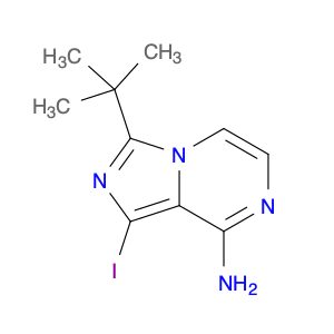 1320267-01-3 3-tert-butyl-1-iodoimidazo[1,5-a]pyrazin-8-amine