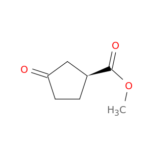 Cyclopentanecarboxylic acid, 3-oxo-, methyl ester, (1S)-