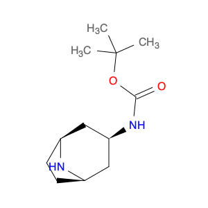 Carbamic acid, N-(3-endo)-8-azabicyclo[3.2.1]oct-3-yl-, 1,1-dimethylethyl ester