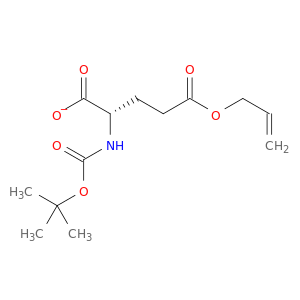 132286-79-4 L-Glutamic acid, N-[(1,1-dimethylethoxy)carbonyl]-, 5-(2-propen-1-yl) ester