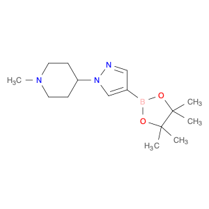 1323919-64-7 Piperidine, 1-methyl-4-[4-(4,4,5,5-tetramethyl-1,3,2-dioxaborolan-2-yl)-1H-pyrazol-1-yl]-