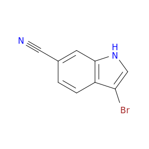 1326714-80-0 1H-Indole-6-carbonitrile, 3-bromo-