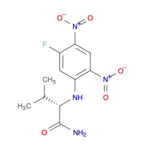 Butanamide, 2-[(5-fluoro-2,4-dinitrophenyl)amino]-3-methyl-, (2S)-