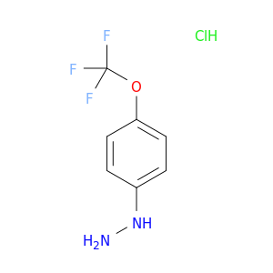 Hydrazine, [4-(trifluoromethoxy)phenyl]-, hydrochloride (1:1)