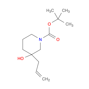 1-Piperidinecarboxylic acid, 3-hydroxy-3-(2-propen-1-yl)-, 1,1-dimethylethyl ester