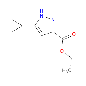 133261-06-0 1H-Pyrazole-3-carboxylic acid, 5-cyclopropyl-, ethyl ester