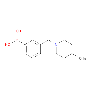 1332746-94-7 (3-((4-Methylpiperidin-1-yl)Methyl)phenyl)boronic acid