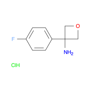 3-Oxetanamine, 3-(4-fluorophenyl)-, hydrochloride (1:1)