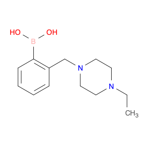 1333388-05-8 Boronic acid, B-[2-[(4-ethyl-1-piperazinyl)methyl]phenyl]-