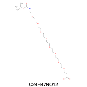 1334169-93-5 t-Boc-N-amido-PEG8-acid