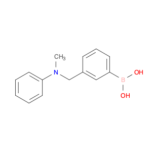 1334226-27-5 (3-((methyl(phenyl)amino)methyl)phenyl)boronic acid