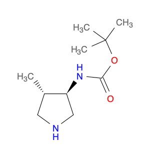 1334481-84-3 tert-Butyl ((3R,4S)-4-methylpyrrolidin-3-yl)carbamate