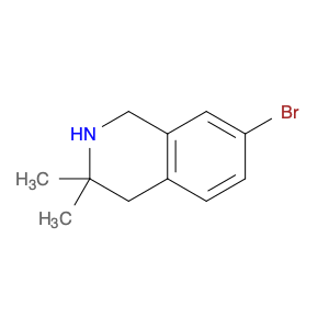 1338097-15-6 7-bromo-3,3-dimethyl-1,2,3,4-tetrahydroisoquinoline