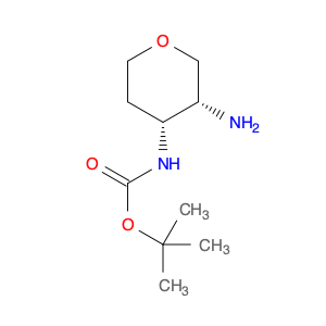 1340474-87-4 tert-butyl N-[(3R,4R)-3-aminotetrahydropyran-4-yl]carbamate