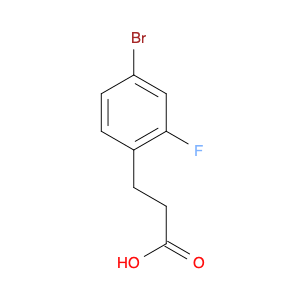 134057-95-7 3-(4-BROMO-2-FLUORO-PHENYL)-PROPIONIC ACID