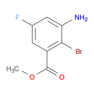 1342063-52-8 methyl 3-amino-2-bromo-5-fluorobenzoate