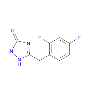 1344049-83-7 5-[(2,4-difluorophenyl)methyl]-1,2-dihydro-3H-1,2,4-Triazol-3-one