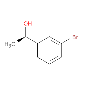 Benzenemethanol, 3-bromo-a-methyl-, (aR)-