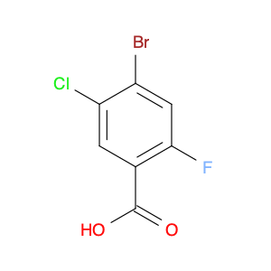 1349708-91-3 4-Bromo-5-chloro-2-fluorobenzoic acid