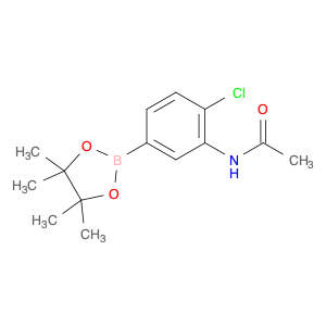 1351379-40-2 N-(2-chloro-5-(4,4,5,5-tetramethyl-1,3,2-dioxaborolan-2-yl)phenyl)acetamide