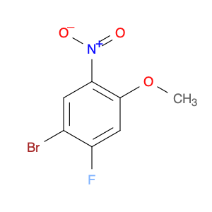 1-Bromo-2-fluoro-4-methoxy-5-nitrobenzene