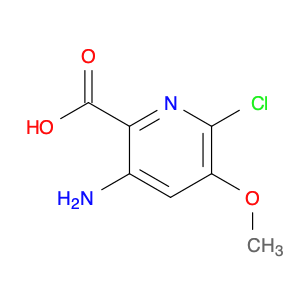 1352882-30-4 3-amino-6-chloro-5-methoxy-pyridine-2-carboxylic acid