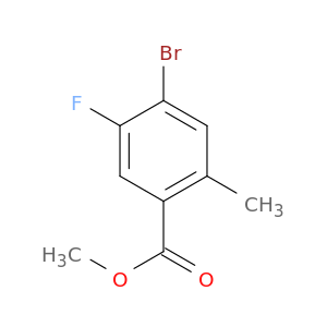 1352889-89-4 4-Bromo-5-fluoro-2-methylbenzoic acid methyl ester