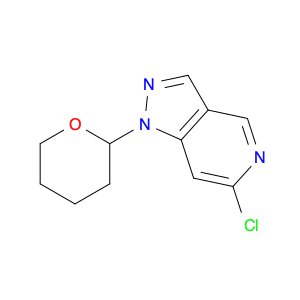 1353637-44-1 6-chloro-1-(tetrahydro-2H-pyran-2-yl)-1H-pyrazolo[4,3-c]pyridine