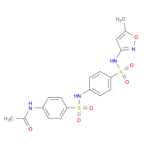 135529-19-0 N-(4-{[(4-{[(5-methyl-3-isoxazolyl)amino]sulfonyl}phenyl)amino]sulfonyl}phenyl)acetamide