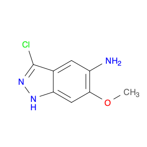 1356017-73-6 3-CHLORO-6-METHOXY-1H-INDAZOL-5-AMINE