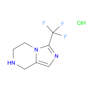 1358784-11-8 3-(trifluoromethyl)-5,6,7,8-tetrahydroimidazo[1,5-a]pyrazine;hydrochloride