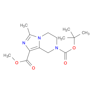 1359655-89-2 7-tert-butyl 1-methyl 3-methyl-5H,6H,7H,8H-imidazo[1,5-a]pyrazine-1,7-dicarboxylate