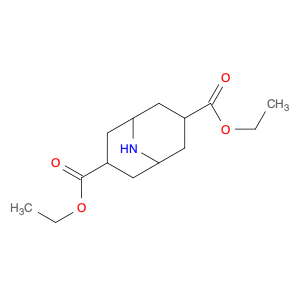 9-Azabicyclo[3.3.1]nonane-3,7-dicarboxylic acid, 3,7-diethyl ester