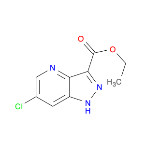 1H-Pyrazolo[4,3-b]pyridine-3-carboxylic acid, 6-chloro-, ethyl ester