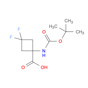 1363380-83-9 1-{[(tert-butoxy)carbonyl]amino}-3,3-difluorocyclobutane-1-carboxylic acid