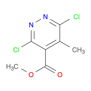 4-Pyridazinecarboxylic acid, 3,6-dichloro-5-methyl-, methyl ester