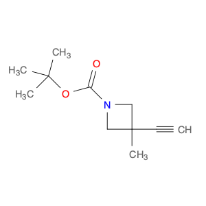 1-Azetidinecarboxylic acid, 3-ethynyl-3-methyl-, 1,1-dimethylethyl ester