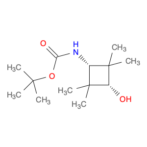 Carbamic acid, N-(cis-3-hydroxy-2,2,4,4-tetramethylcyclobutyl)-, 1,1-dimethylethyl ester