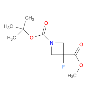 1,3-Azetidinedicarboxylic acid, 3-fluoro-, 1-(1,1-dimethylethyl) 3-methyl ester