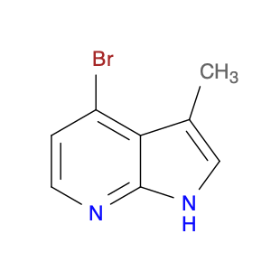 1H-Pyrrolo[2,3-b]pyridine, 4-bromo-3-methyl-