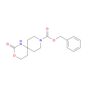 3-Oxa-1,9-diazaspiro[5.5]undecane-9-carboxylic acid, 2-oxo-, phenylmethyl ester