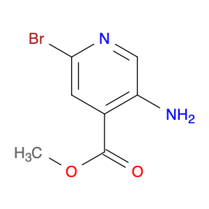 4-Pyridinecarboxylic acid, 5-amino-2-bromo-, methyl ester