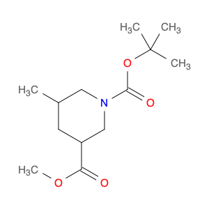 1,3-Piperidinedicarboxylic acid, 5-methyl-, 1-(1,1-dimethylethyl) 3-methyl ester