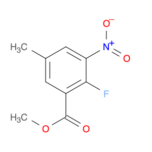 1365988-42-6 Methyl 2-fluoro-5-methyl-3-nitrobenzoate