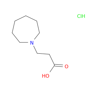 136671-92-6 3-(1-azepanyl)propanoic acid hydrochloride