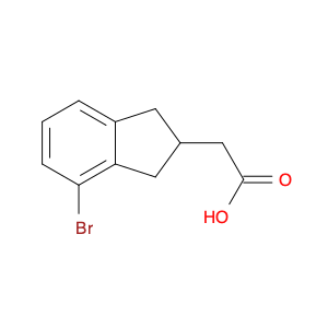 1367072-18-1 1H-Indene-2-acetic acid, 4-broMo-2,3-dihydro-