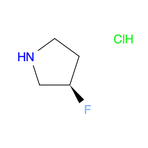 136725-55-8 Pyrrolidine, 3-fluoro-, hydrochloride (1:1), (3R)-