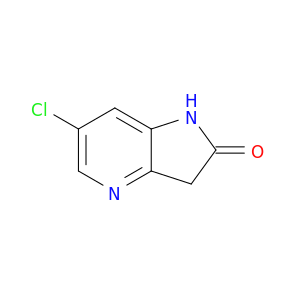 2H-Pyrrolo[3,2-b]pyridin-2-one, 6-chloro-1,3-dihydro-