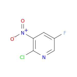 136888-21-6 Pyridine, 2-chloro-5-fluoro-3-nitro-